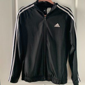 USED-Adidas track jacket zip up-MEDIUM